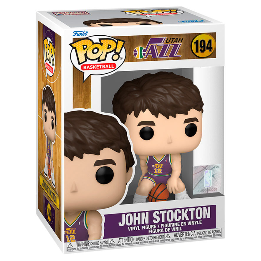 Figura POP NBA Utah Jazz John Stockton FUNKO