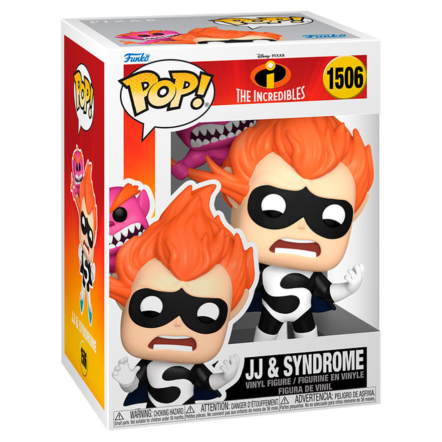 Figura POP The Incredibles JJ & Syndrome FUNKO