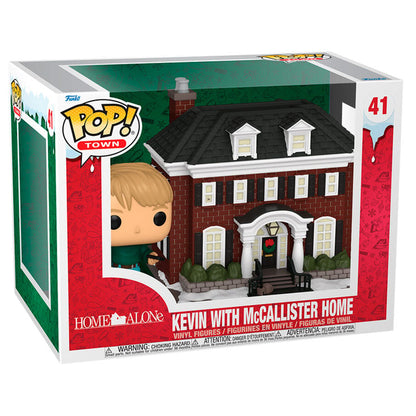 Figura POP Town Home Alone Kevin with McCallister Home FUNKO
