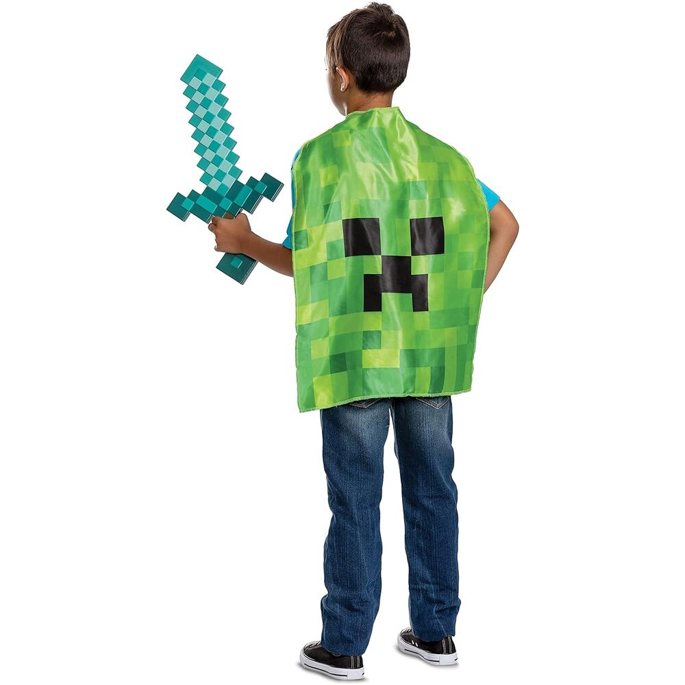Capa + Espada Minecraft DISGUISE