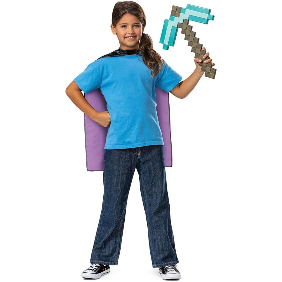 Capa + Pickaxe Minecraft DISGUISE