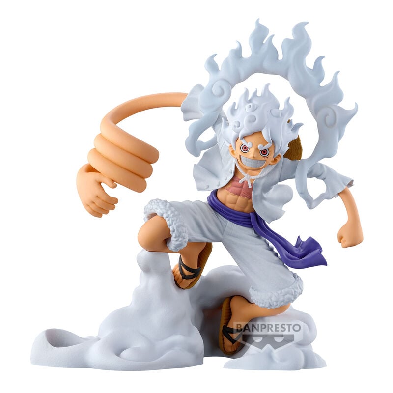 Figura Monkey D. Luffy Gear 5 One Piece 10cm BANPRESTO