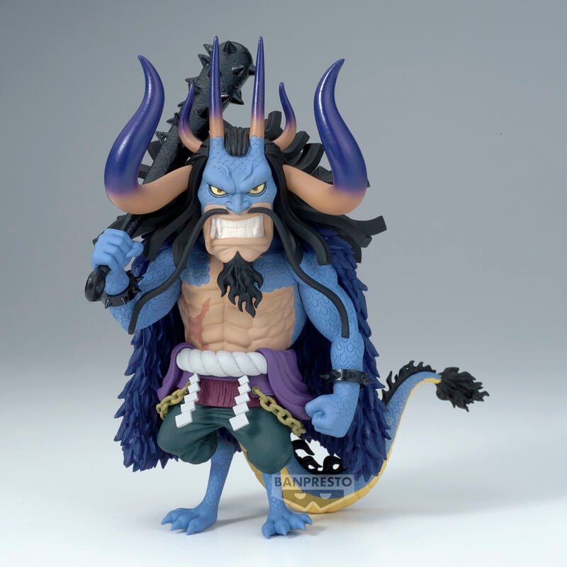 Figura Kaido Mega World Collectable One Piece 13cm BANPRESTO
