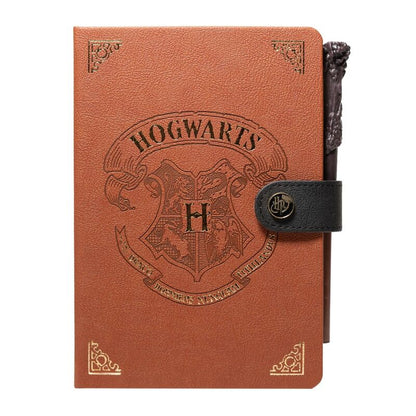 Cuaderno A5 premium + boligrafo varita Hogwarts Harry Potter ERIK