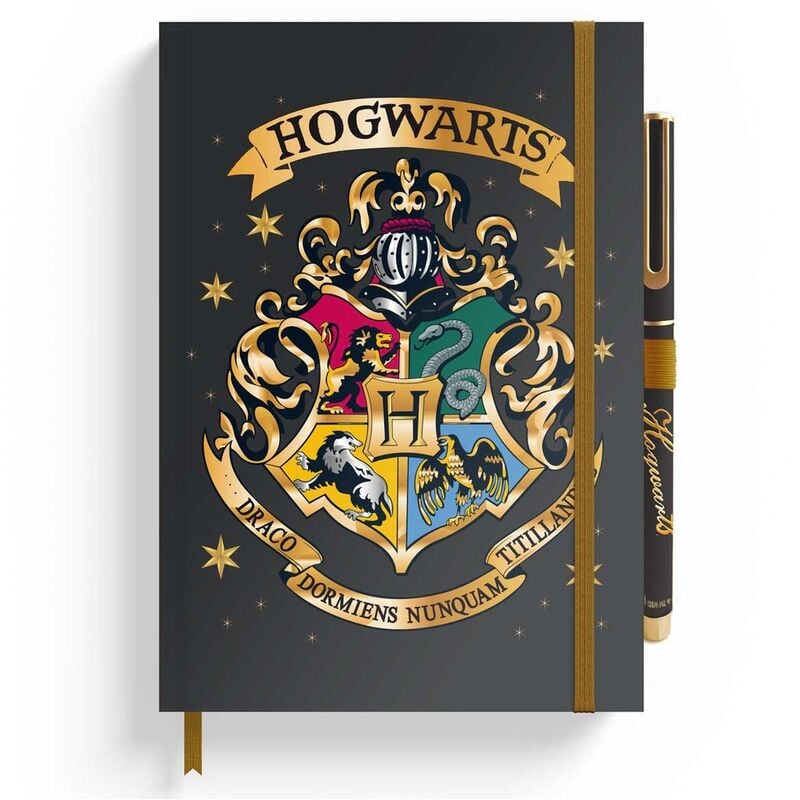 Cuaderno A5 premium + boligrafo Hogwarts Harry Potter ERIK