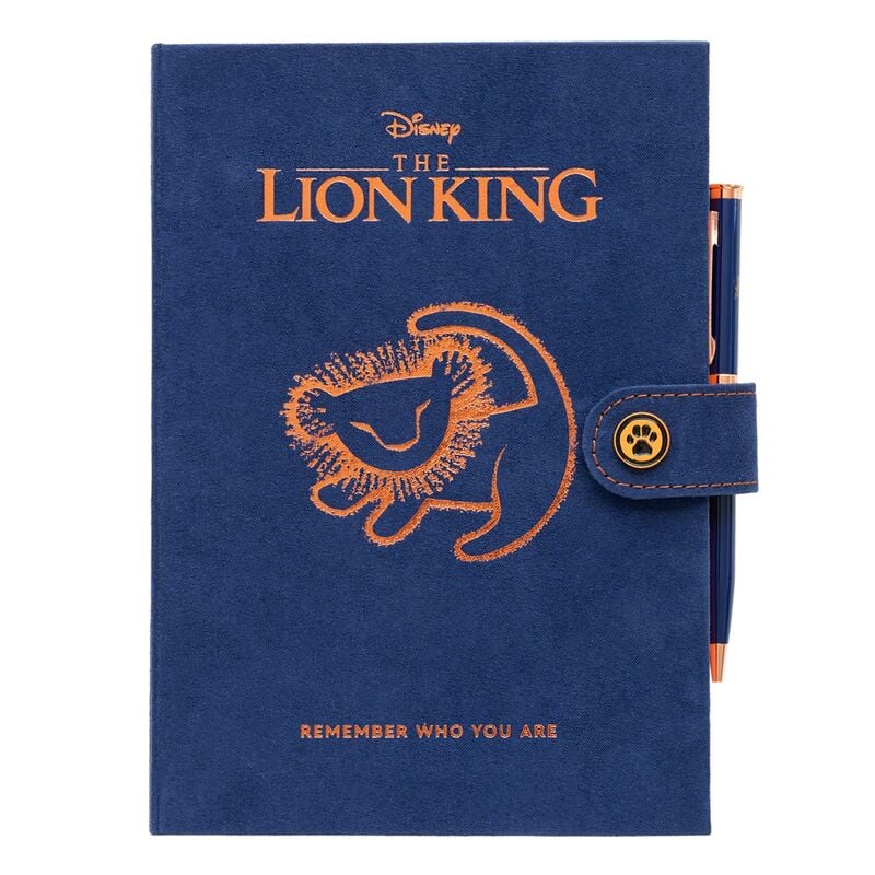 Cuaderno A5 premium + boligrafo El Rey Leon Disney ERIK