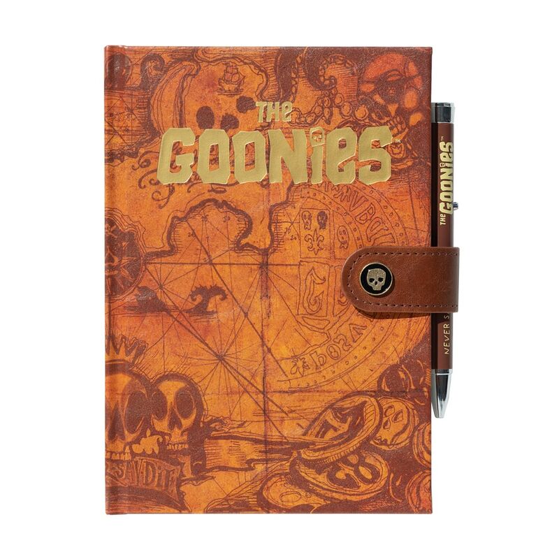 Cuaderno A5 premium + boligrafo proyector Los Goonies ERIK