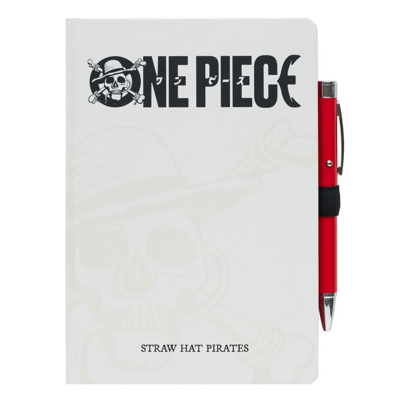 Cuaderno A5 premium + boligrafo proyector One Piece ERIK