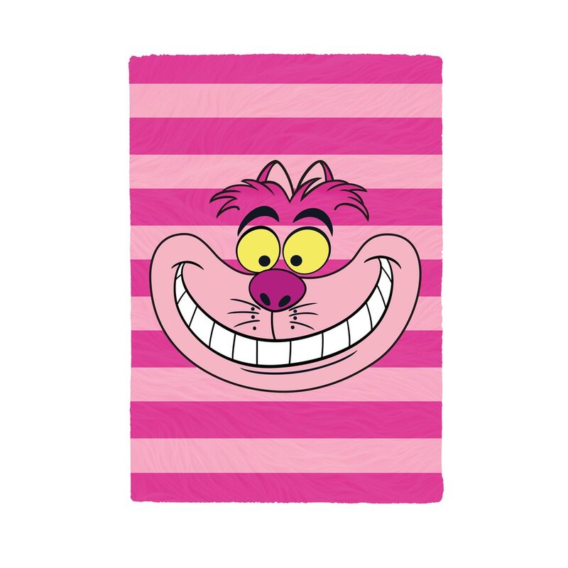 Cuaderno A5 premium felpa Cheshire Alicia en el Pais de las Maravillas Disney ERIK