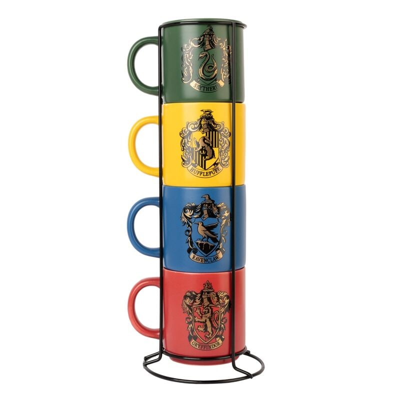 Set 4 tazas Harry Potter 300ml ERIK