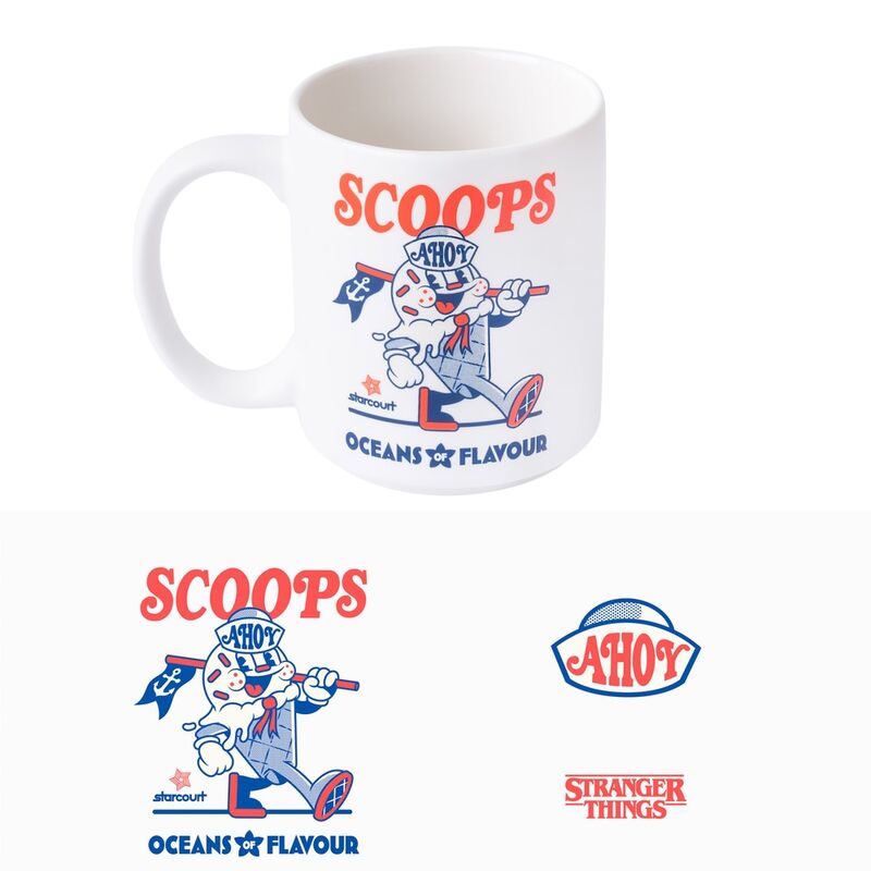 Taza Scoops Ahoy Stranger Things 350ml ERIK