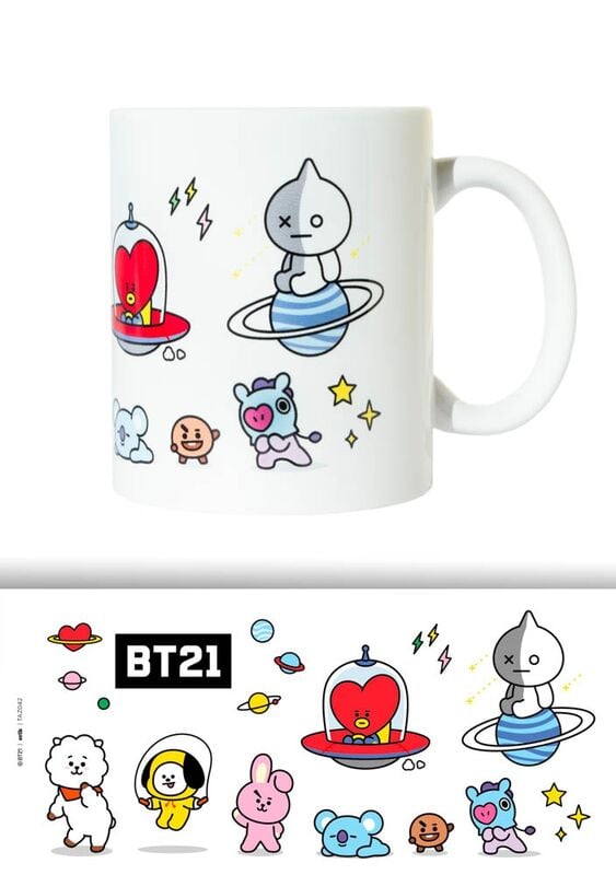 Taza Personajes BT21 330ml ERIK