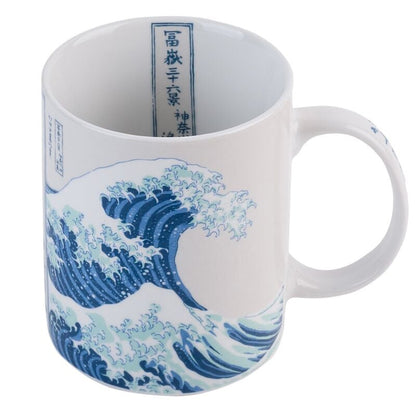 Taza La Gran Ola de Kanagawa Hokusai 350ml ERIK