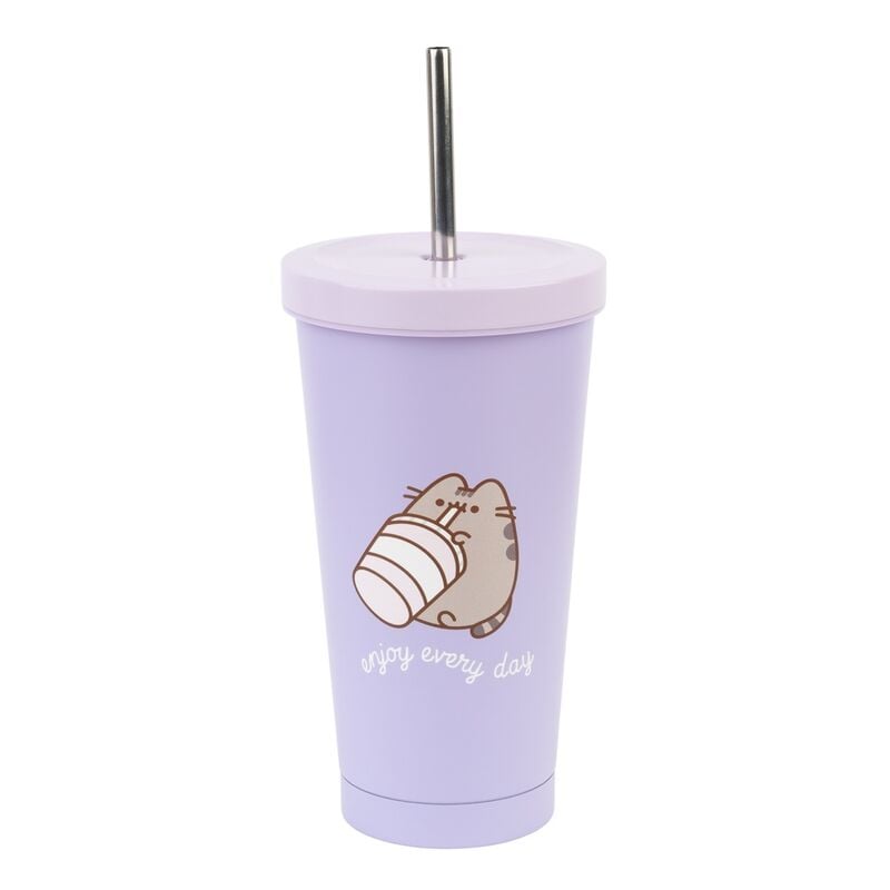 Vaso pajita Moments Pusheen 550ml ERIK