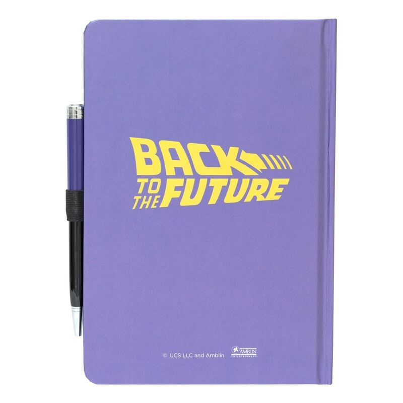 Cuaderno A5 premium + boligrafo Regreso al Futuro ERIK