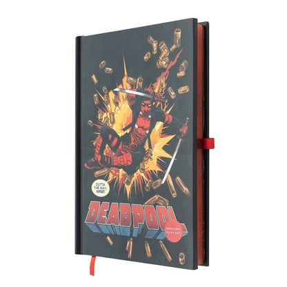 Cuaderno A5 premium led Deadpool Marvel ERIK