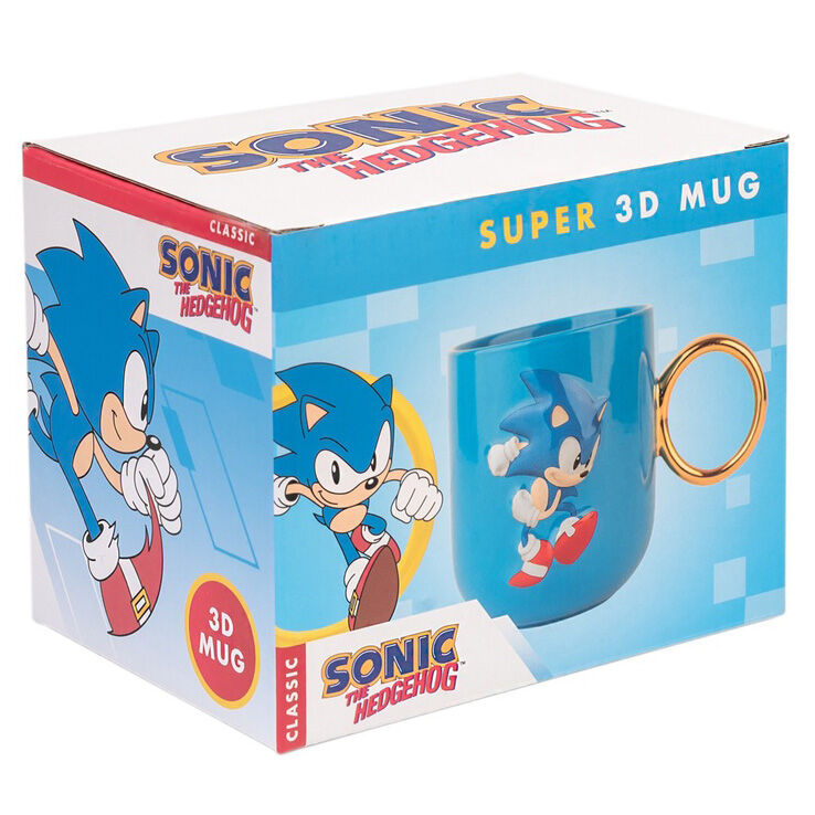 Taza 3D Sonic The Hedgehog 350ml ERIK