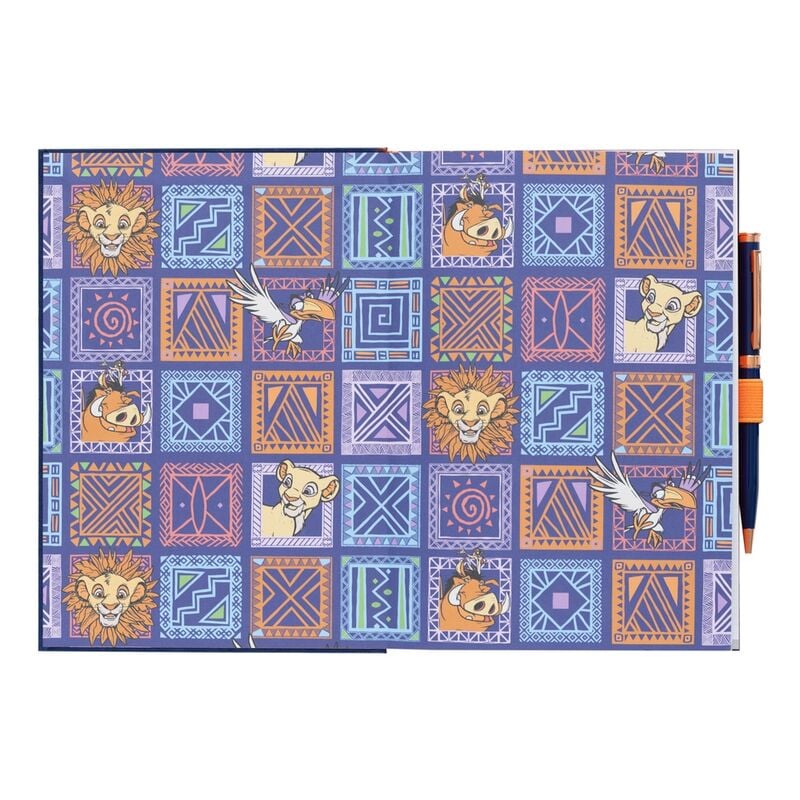 Cuaderno A5 premium + boligrafo El Rey Leon Disney ERIK