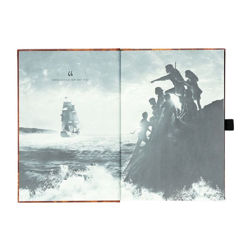 Cuaderno A5 premium + boligrafo proyector Los Goonies ERIK