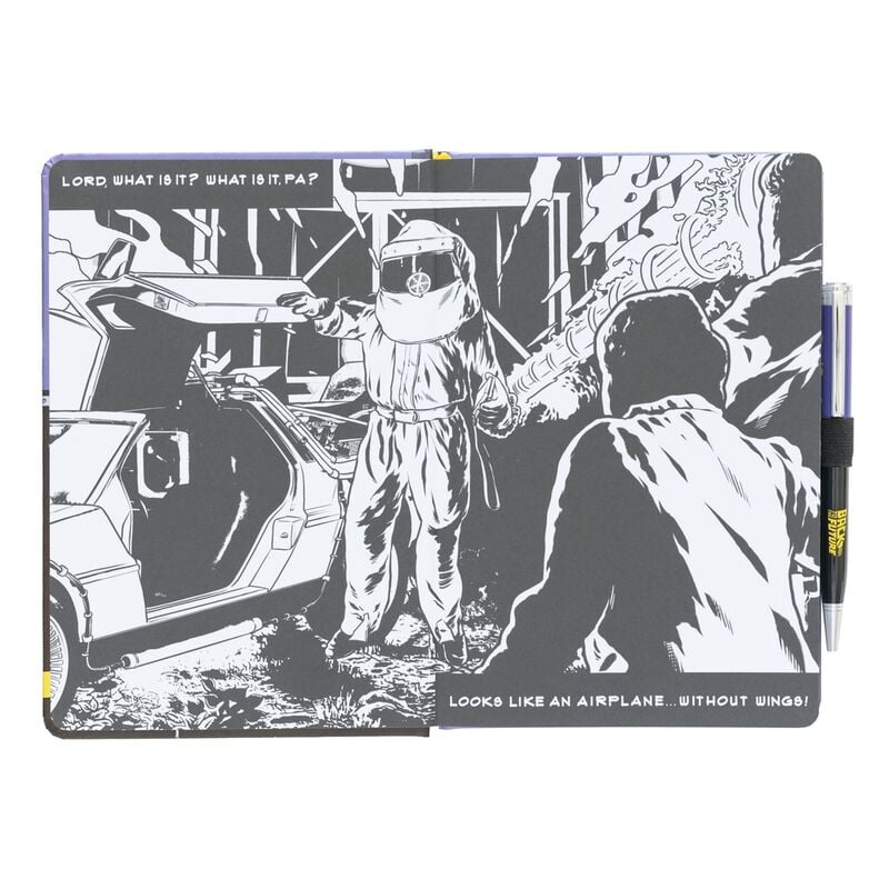 Cuaderno A5 premium + boligrafo Regreso al Futuro ERIK