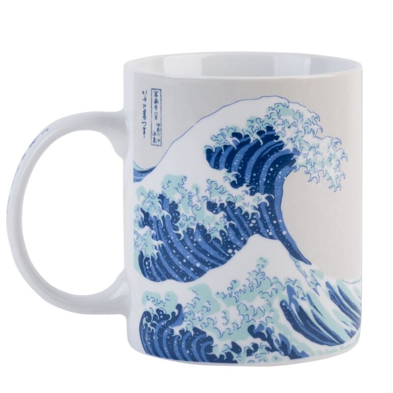 Taza La Gran Ola de Kanagawa Hokusai 350ml ERIK