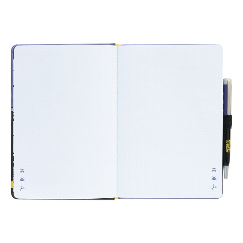 Cuaderno A5 premium + boligrafo Regreso al Futuro ERIK