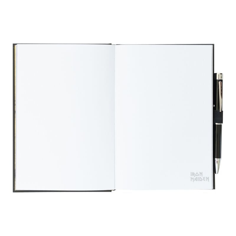 Cuaderno A5 premium + boligrafo proyector Iron Maiden ERIK