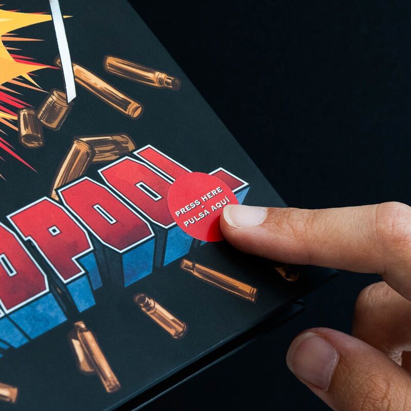 Cuaderno A5 premium led Deadpool Marvel ERIK