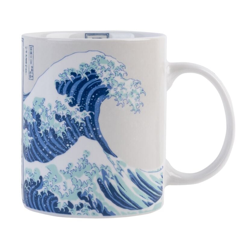 Taza La Gran Ola de Kanagawa Hokusai 350ml ERIK