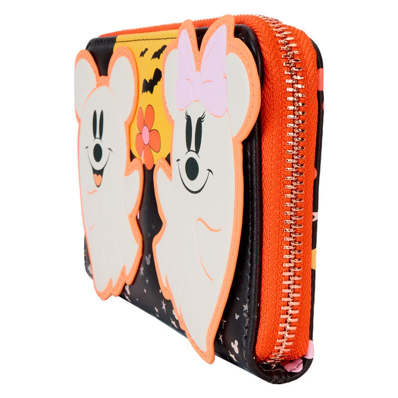 Cartera Floral Ghost Mickey & Minnie Disney Loungefly LOUNGEFLY