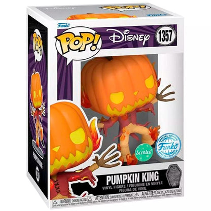 Figura POP Disney Pesadilla antes de Navidad Pumpkin King Exclusive FUNKO