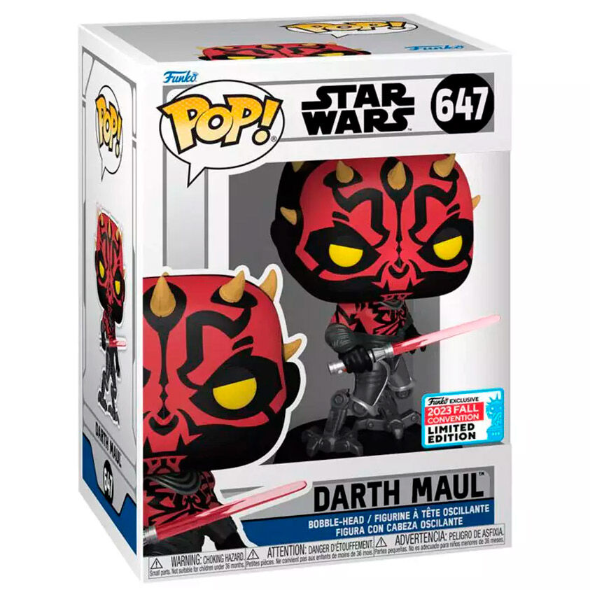 Figura POP Star Wars Darth Maul Exclusive FUNKO