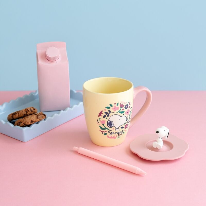 Taza premium tapa Snoopy ERIK