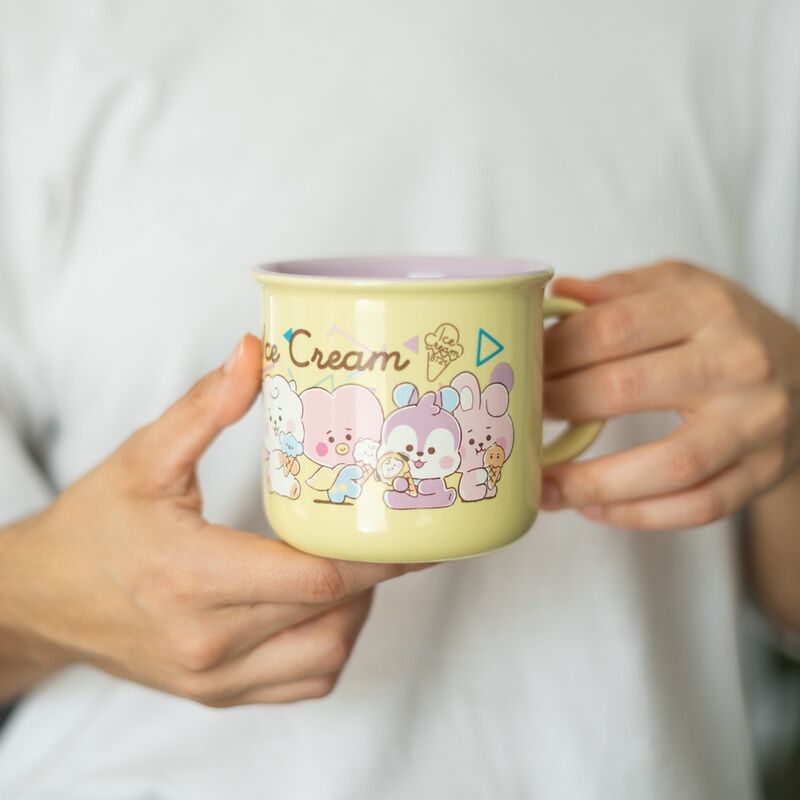 Taza premium Ice Cream BT21 ERIK