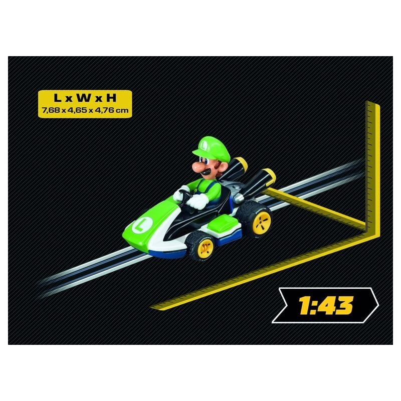 Coche Luigi Mario Kart 8 CARRERA