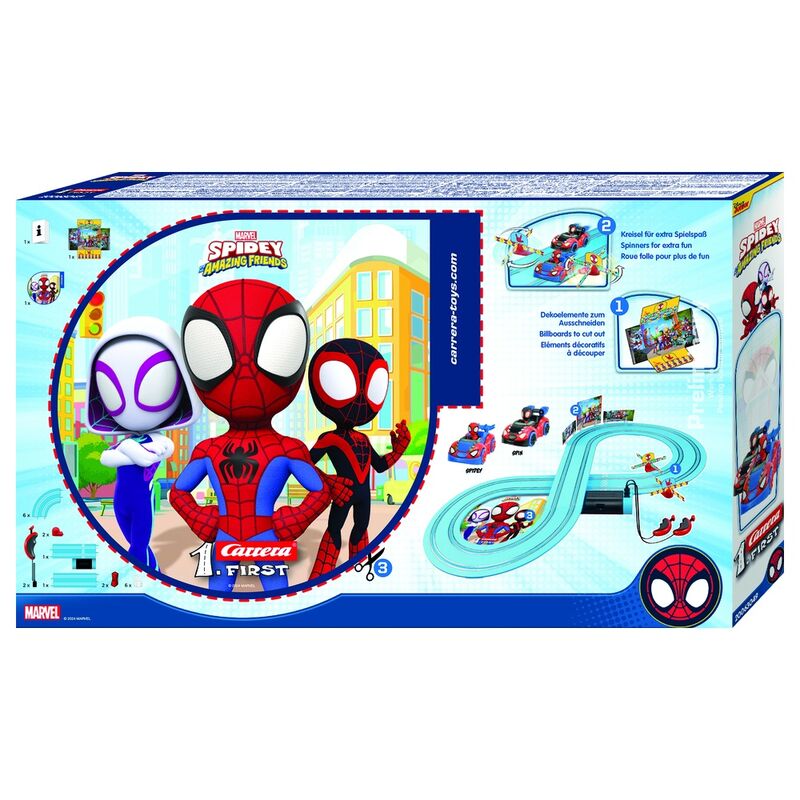 Circuito carreras Its Spidey Marvel CARRERA