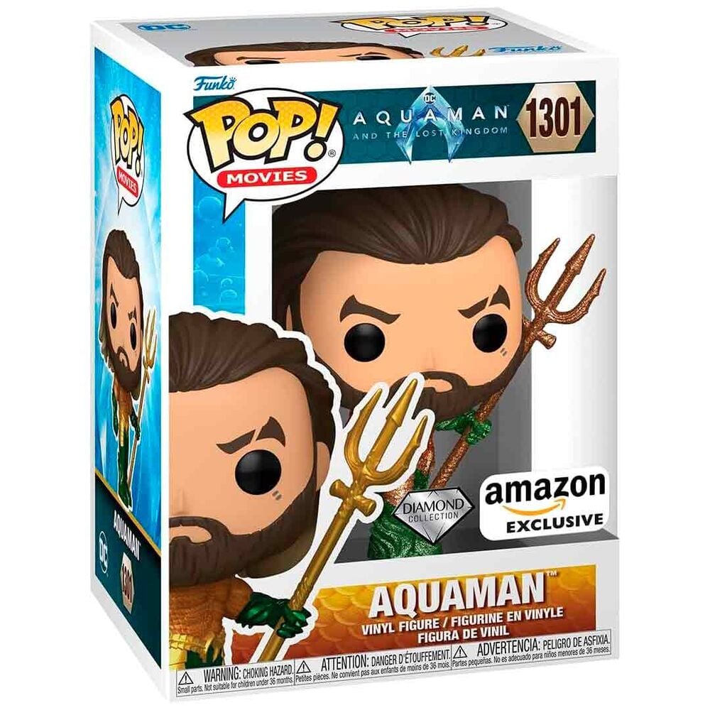 Figura POP DC Comics Aquaman and the Lost Kingdom - Aquaman Exclusive FUNKO