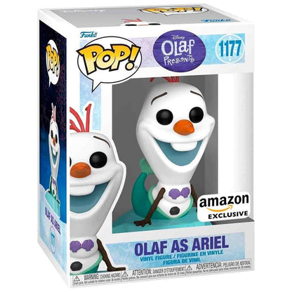 Figura POP Disney Olaf Present - Olaf as Ariel Exclusive FUNKO