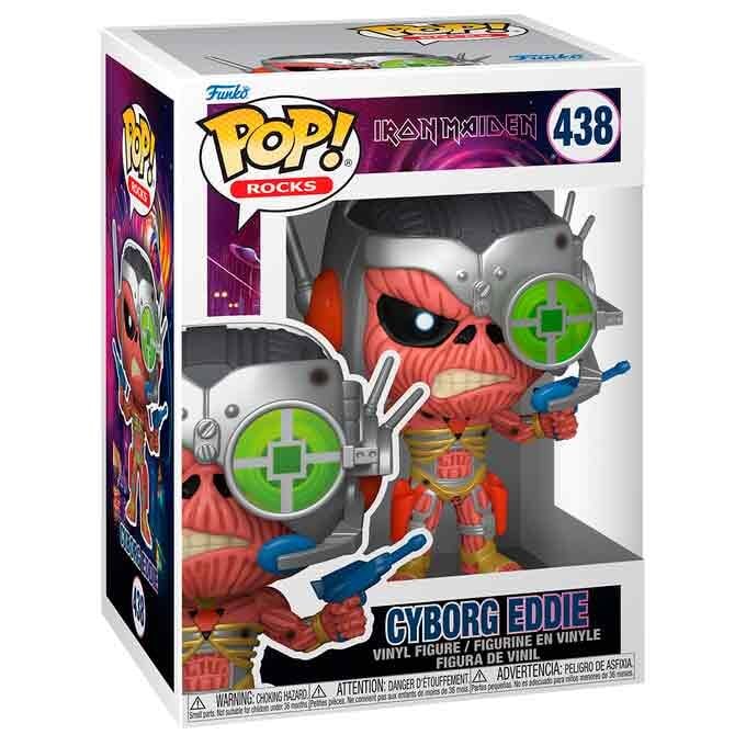 Figura POP Iron Maiden Cyborg Eddie FUNKO
