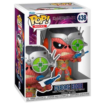 Figura POP Iron Maiden Cyborg Eddie FUNKO