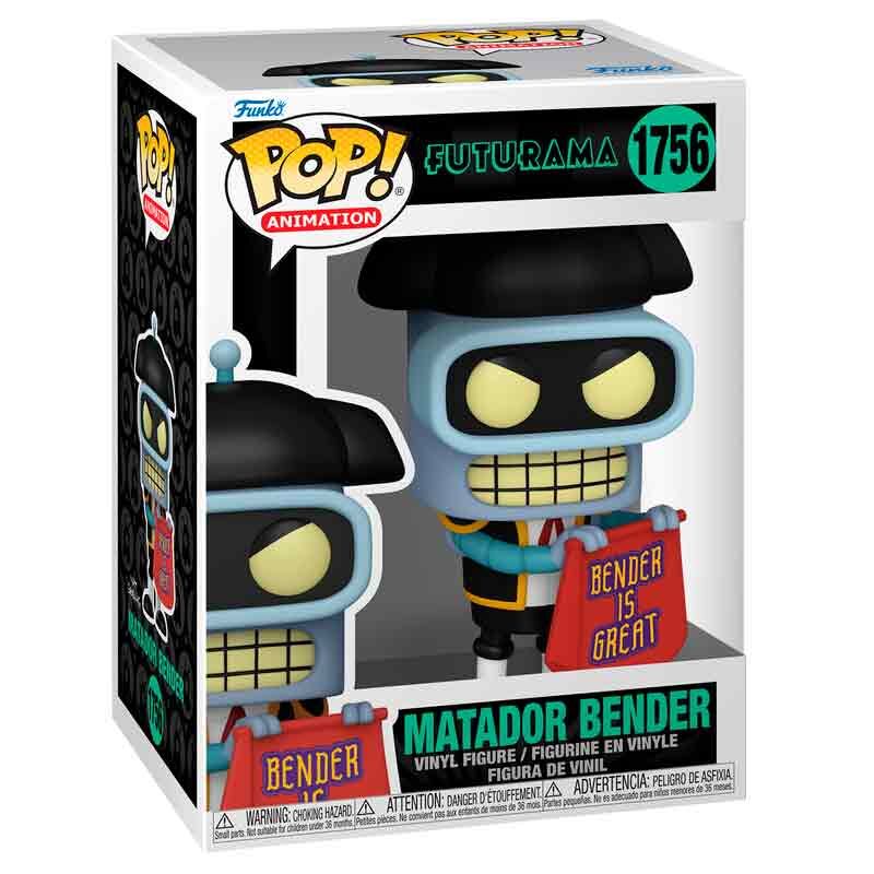 Figura POP Futurama Matador Bender FUNKO