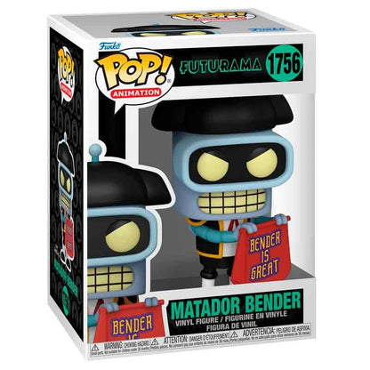 Figura POP Futurama Matador Bender FUNKO