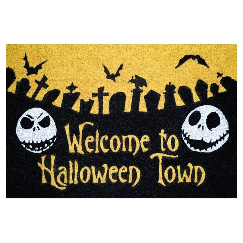 Felpudo Halloween Town Pesadilla Antes de Navidad Disney ERIK