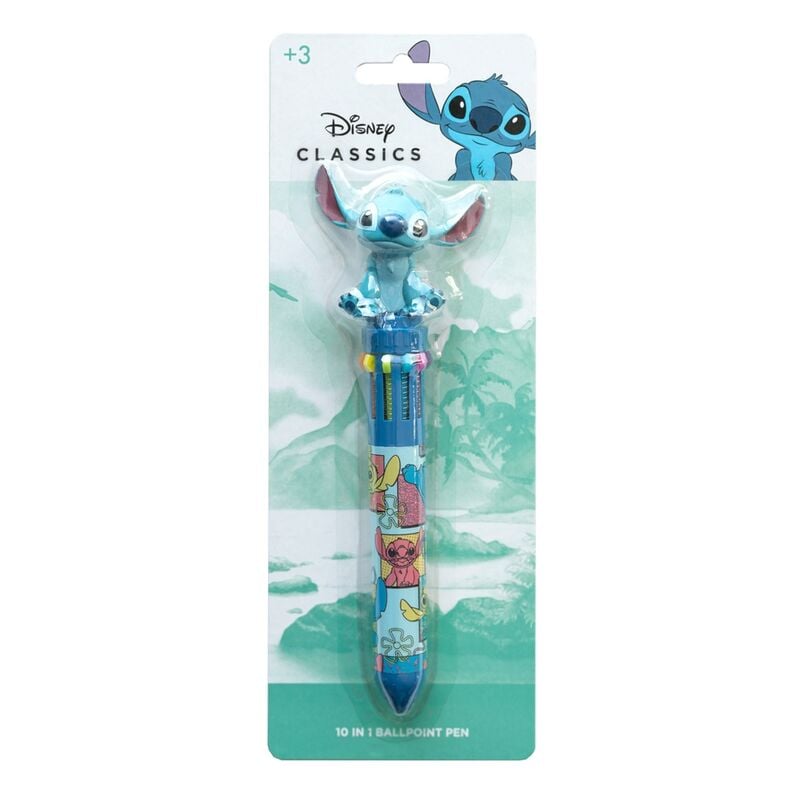 Boligrafo 3D 10 colores Stitch Disney ERIK