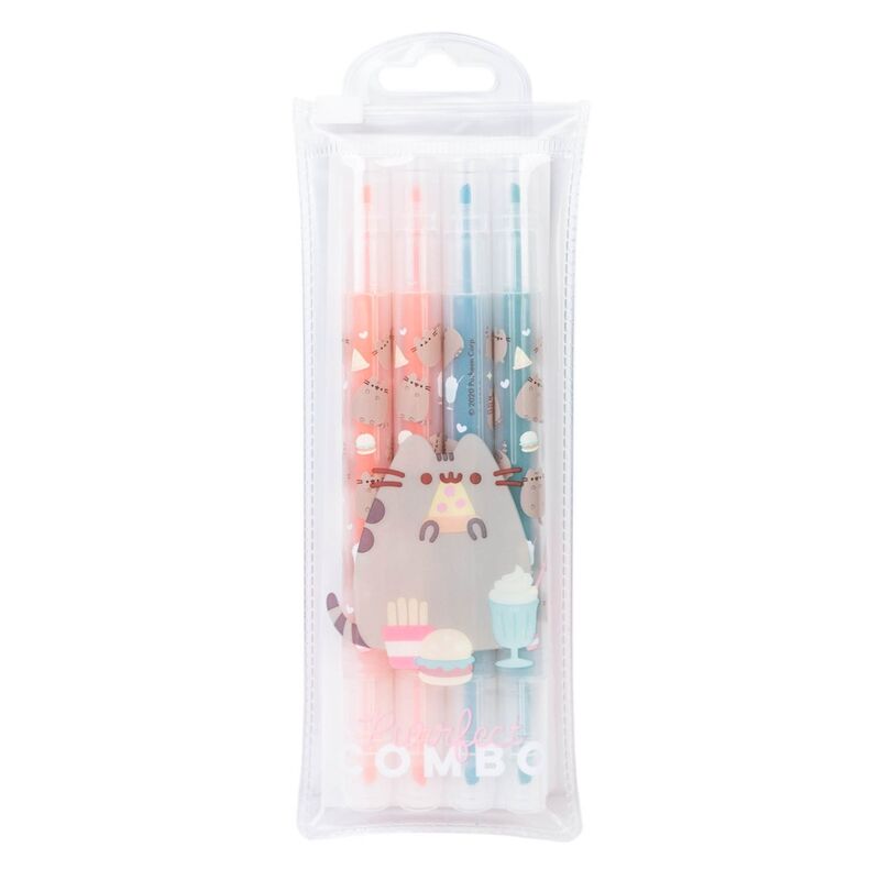 Set 4 Subrayadores Foodie Pusheen ERIK