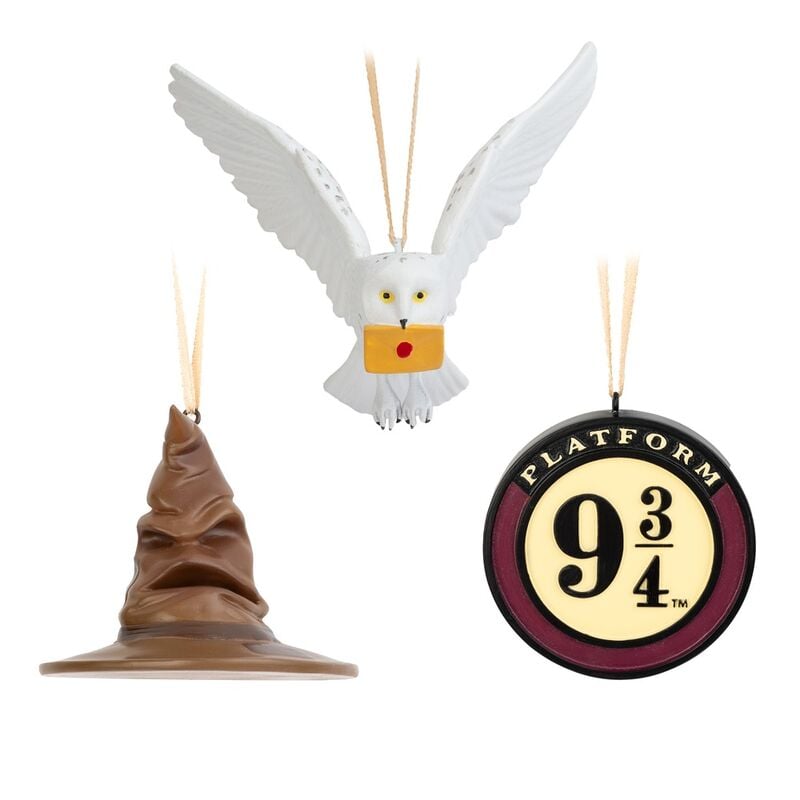 Set 3 Adornos Navidad Harry Potter ERIK