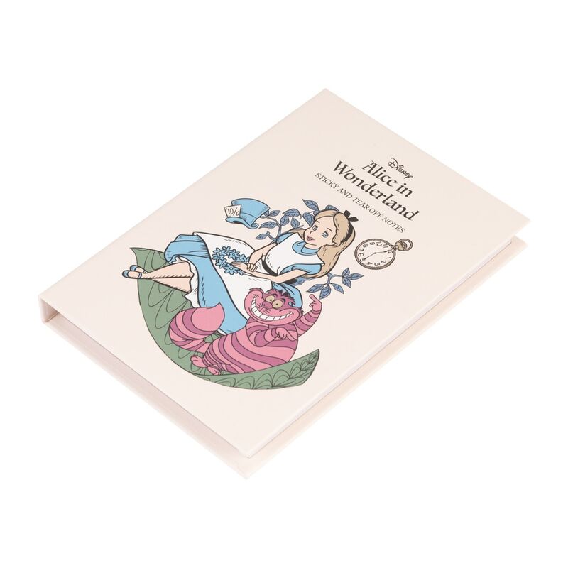 Cuaderno notas adhesivas Alicia en el Pais de las Maravillas Disney ERIK