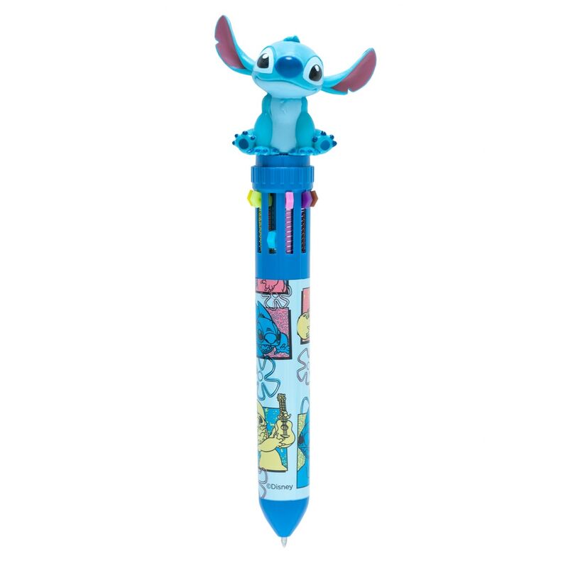 Boligrafo 3D 10 colores Stitch Disney ERIK