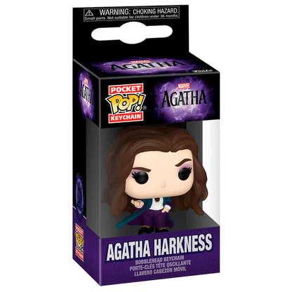 Llavero Pocket POP Marvel Agatha - Agatha Harkness FUNKO