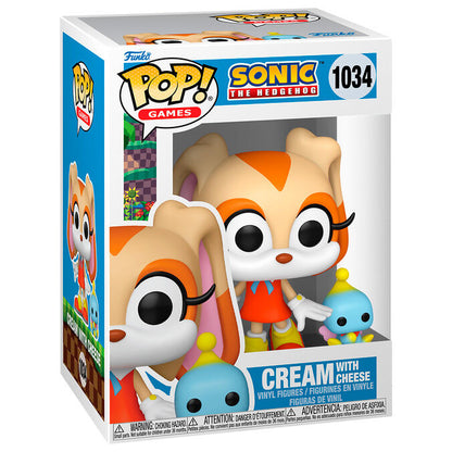 Figura POP Sonic The Hedgehog Cream with Cheese FUNKO